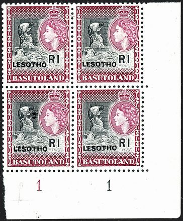 COLONIE INGLESI - LESOTHO  - Catalogo Catalogo di vendita su offerte - Studio Filatelico Toselli