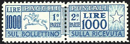 ITALIA REPUBBLICA Pacchi postali  - Catalogo Catalogo di vendita su offerte - Studio Filatelico Toselli