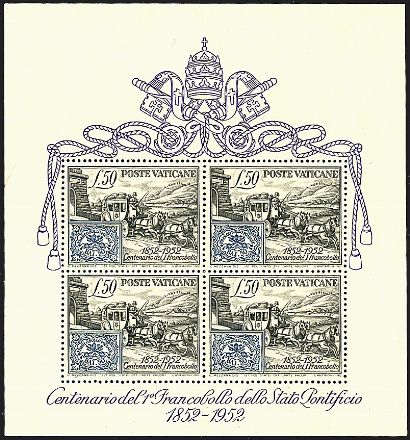 VATICANO Foglietti  - Catalogo Catalogo di vendita su offerte ON-LINE - Studio Filatelico Toselli