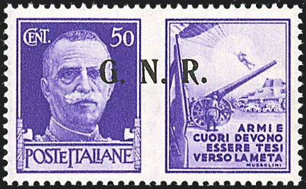 REPUBBLICA SOCIALE ITALIANA Propaganda di guerra  - Catalogo Catalogo di vendita su offerte ON-LINE - Studio Filatelico Toselli