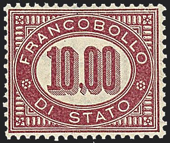 ITALIA REGNO Servizio  - Catalogo Catalogo di vendita su offerte - Studio Filatelico Toselli