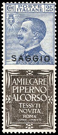 ITALIA REGNO Pubblicitari  - Catalogo Catalogo di Vendita su offerta - Studio Filatelico Toselli