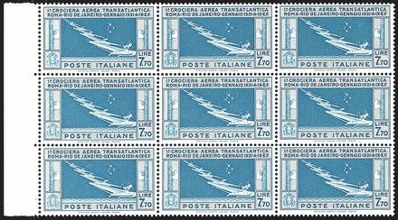 ITALIA REGNO Posta aerea  - Catalogo Catalogo di vendita su offerte - Studio Filatelico Toselli