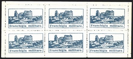 ITALIA REGNO Franchigia militare  - Catalogo Catalogo di Vendita su offerta - Studio Filatelico Toselli