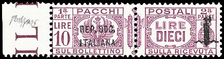 REPUBBLICA SOCIALE ITALIANA Pacchi postali  - Catalogo Catalogo di vendita su offerte - Studio Filatelico Toselli