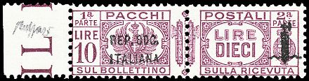 REPUBBLICA SOCIALE ITALIANA Pacchi postali  - Catalogo Catalogo a Prezzi Netti - Studio Filatelico Toselli