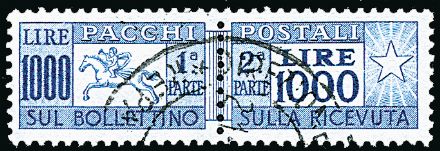 ITALIA REPUBBLICA Pacchi postali  - Catalogo Catalogo di vendita su offerte - Studio Filatelico Toselli