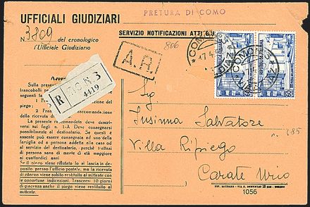 ITALIA REPUBBLICA  - Catalogo Catalogo di vendita su offerte ON-LINE - Studio Filatelico Toselli