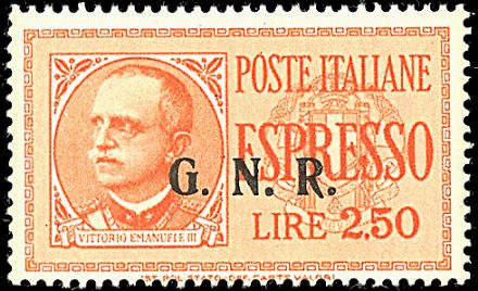 REPUBBLICA SOCIALE ITALIANA Espressi  - Catalogo Catalogo di vendita su offerte - Studio Filatelico Toselli