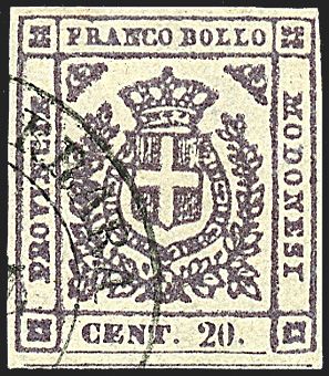 ANTICHI STATI ITALIANI - MODENA - Governo Provvisorio  - Catalogo Catalogo di vendita su offerte - Studio Filatelico Toselli