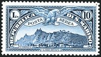 SAN MARINO  Posta aerea