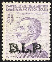 ITALIA REGNO  Francobolli per buste e lettere postali - B.L.P.