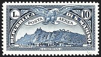 SAN MARINO  Posta aerea