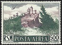 SAN MARINO  Posta aerea