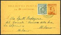 ITALIA REGNO  Biglietti Postali