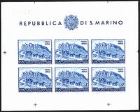 SAN MARINO  Foglietti