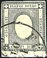 ANTICHI STATI ITALIANI SARDEGNA Francobolli per stampati