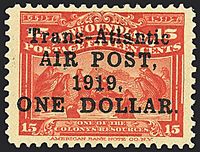 COLONIE INGLESI NEWFOUNDLAND Posta aerea