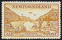 COLONIE INGLESI NEWFOUNDLAND Posta aerea