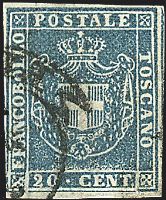 ANTICHI STATI ITALIANI TOSCANA Governo Provvisorio