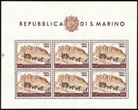 SAN MARINO  Foglietti