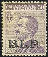 ITALIA REGNO  Francobolli per buste e lettere postali - B.L.P.