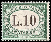 SAN MARINO  Segnatasse