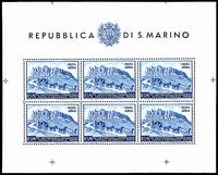 SAN MARINO  Foglietti
