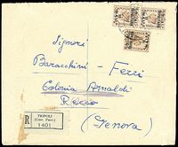 OCCUPAZIONI STRANIERE DELLE COLONIE TRIPOLITANIA 