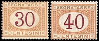 ITALIA REGNO  Segnatasse
