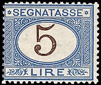 ITALIA REGNO  Segnatasse