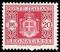 LUOGOTENENZA  Segnatasse