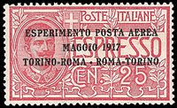 ITALIA REGNO  Posta aerea
