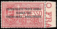 ITALIA REGNO  Posta aerea