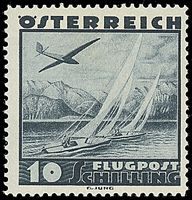 EUROPA AUSTRIA Posta aerea