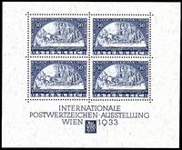 EUROPA AUSTRIA Foglietti
