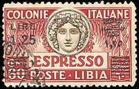 COLONIE ITALIANE LIBIA Espressi