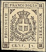ANTICHI STATI ITALIANI MODENA Governo Provvisorio