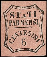 ANTICHI STATI ITALIANI PARMA Segnatasse per giornali