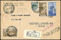 ITALIA REPUBBLICA  Posta aerea