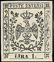 ANTICHI STATI ITALIANI MODENA 