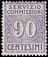 ITALIA REGNO  Servizio commissioni