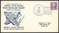 POSTA AEREA ITALIANA U.S.A. 