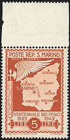 SAN MARINO  Posta aerea