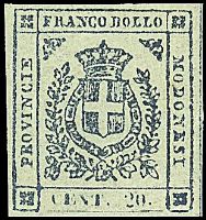 ANTICHI STATI ITALIANI MODENA Governo Provvisorio