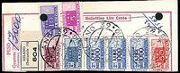 ITALIA REPUBBLICA  Pacchi postali