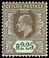 COLONIE INGLESI CEYLON 