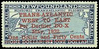 COLONIE INGLESI NEWFOUNDLAND Posta aerea