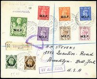 OCCUPAZIONI STRANIERE DELLE COLONIE  M.E.F.