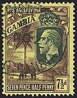COLONIE INGLESI GAMBIA 